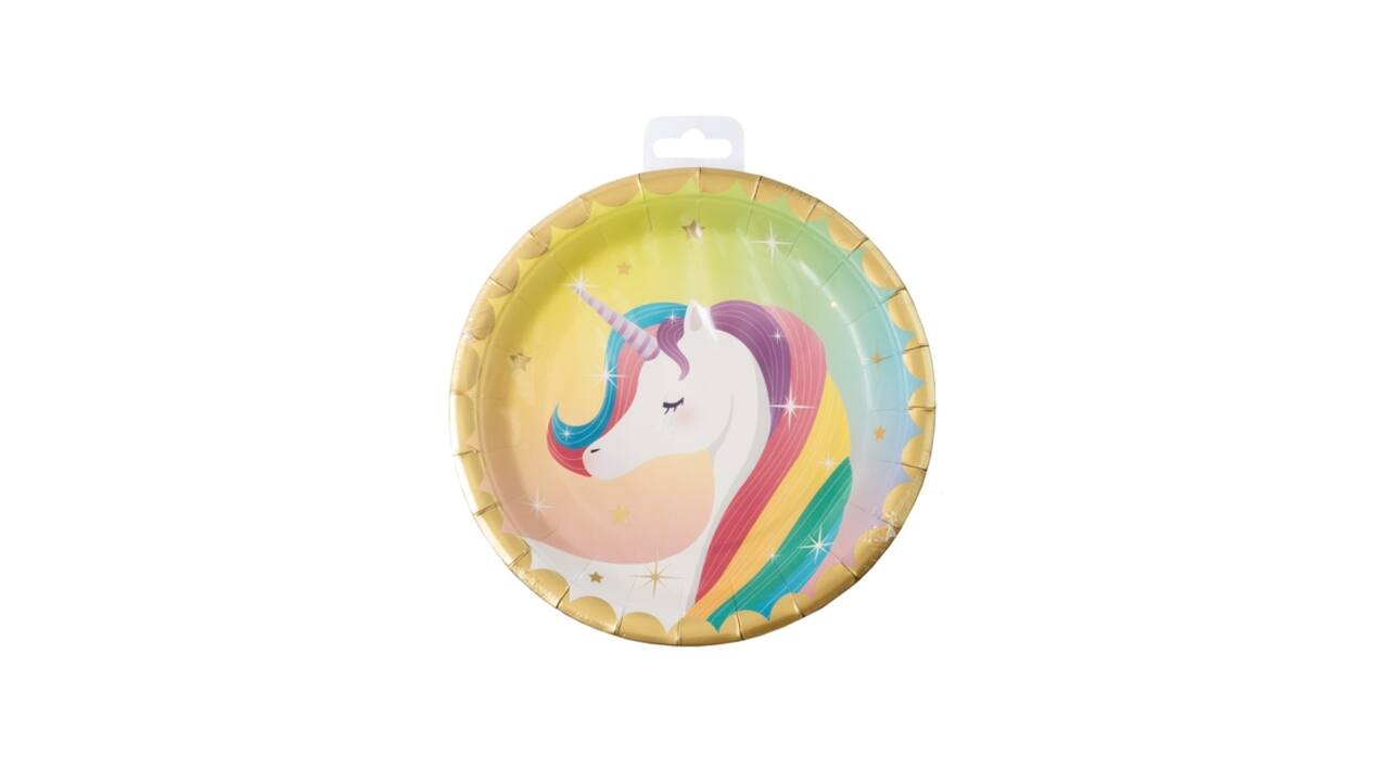 Plates Unicorn