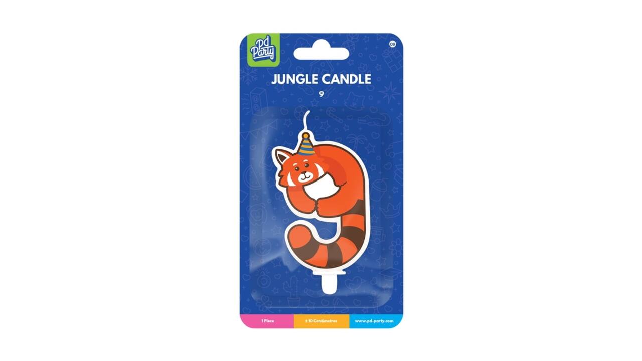 Jungle candle 9 Red Panda