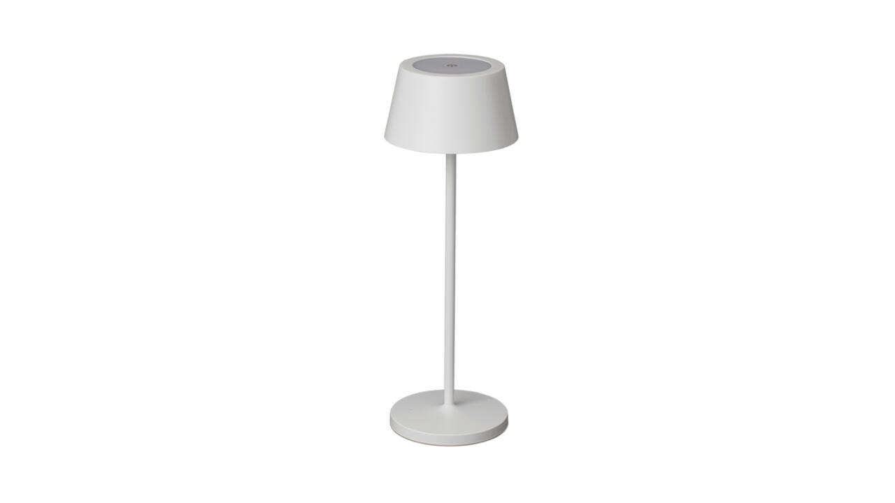Tafellamp MAUL Nina LED oplaadbaar dimbaar wit