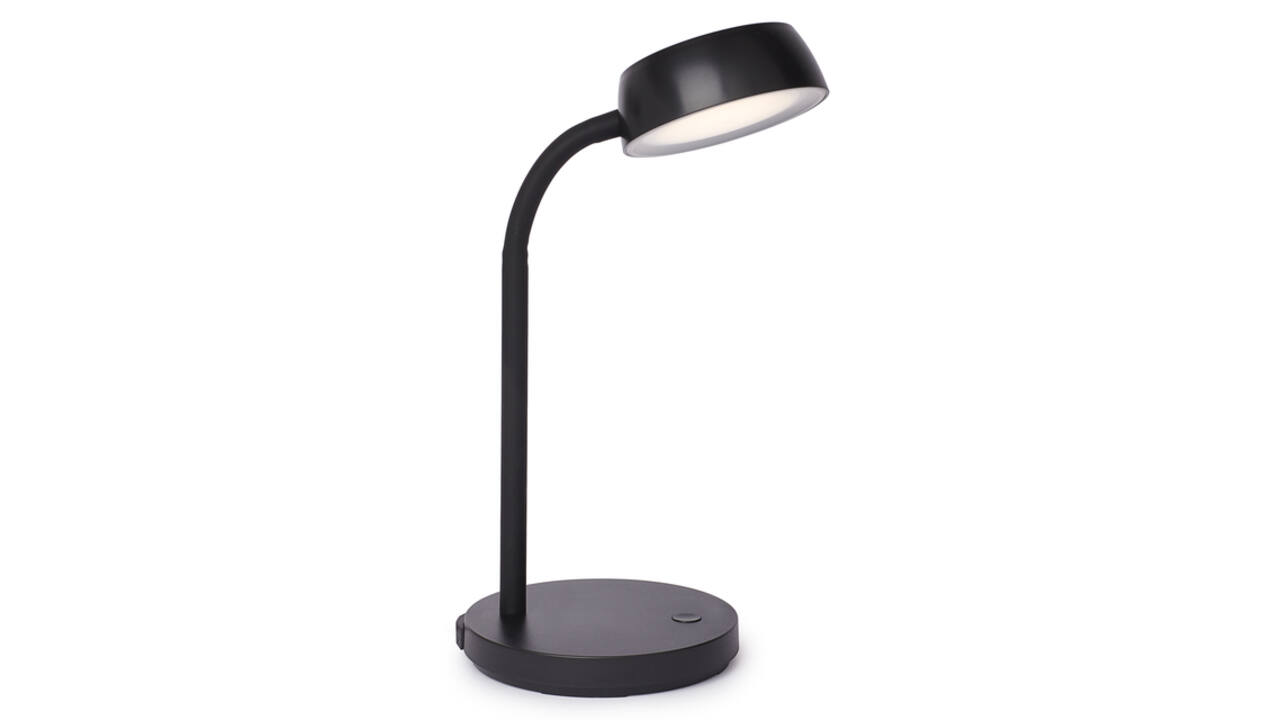 Bureaulamp MAUL Abby LED op voet zwart