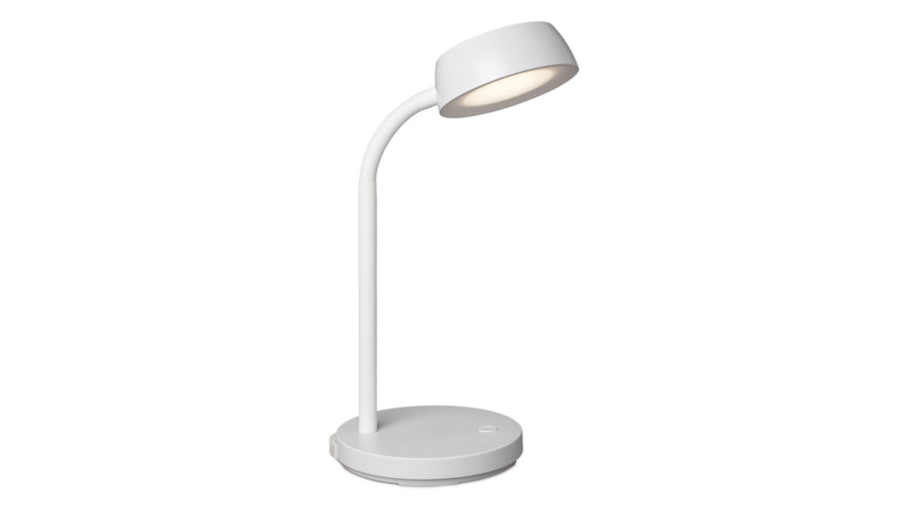 Bureaulamp MAUL Abby LED op voet wit