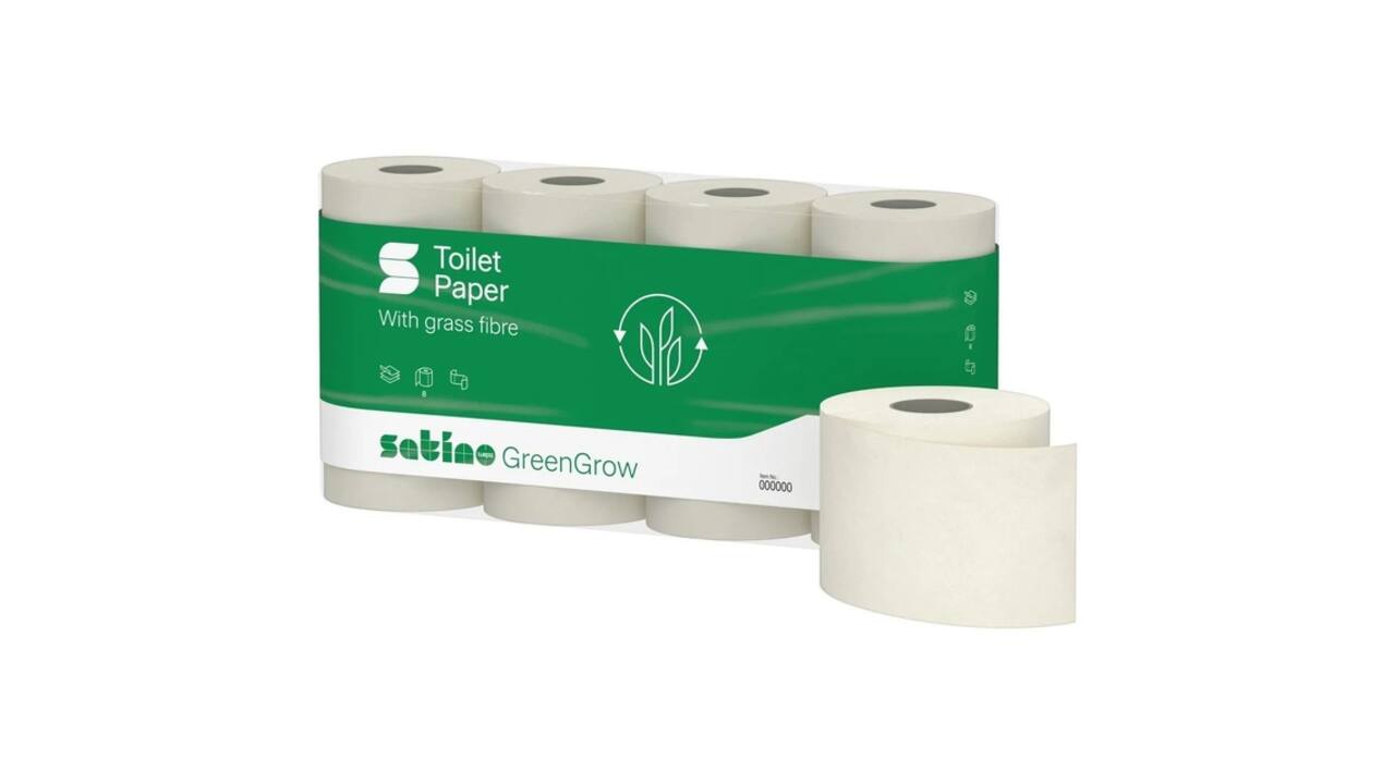 Toiletpapier Satino MT1 GreenGrow 3-laags 8x250vel naturel 079870
