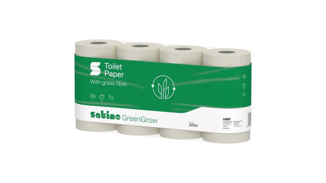Toiletpapier Satino MT1 GreenGrow 3-laags 8x250vel naturel 079870