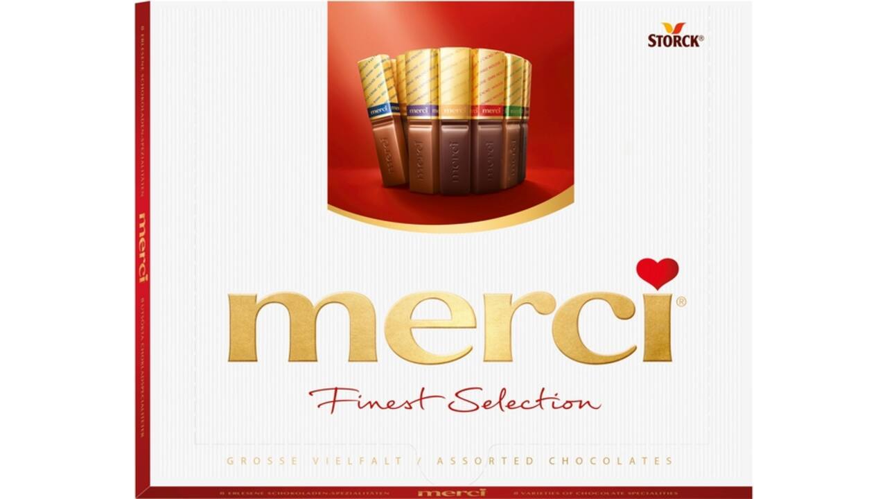 Chocolade Merci finest selection 250gr