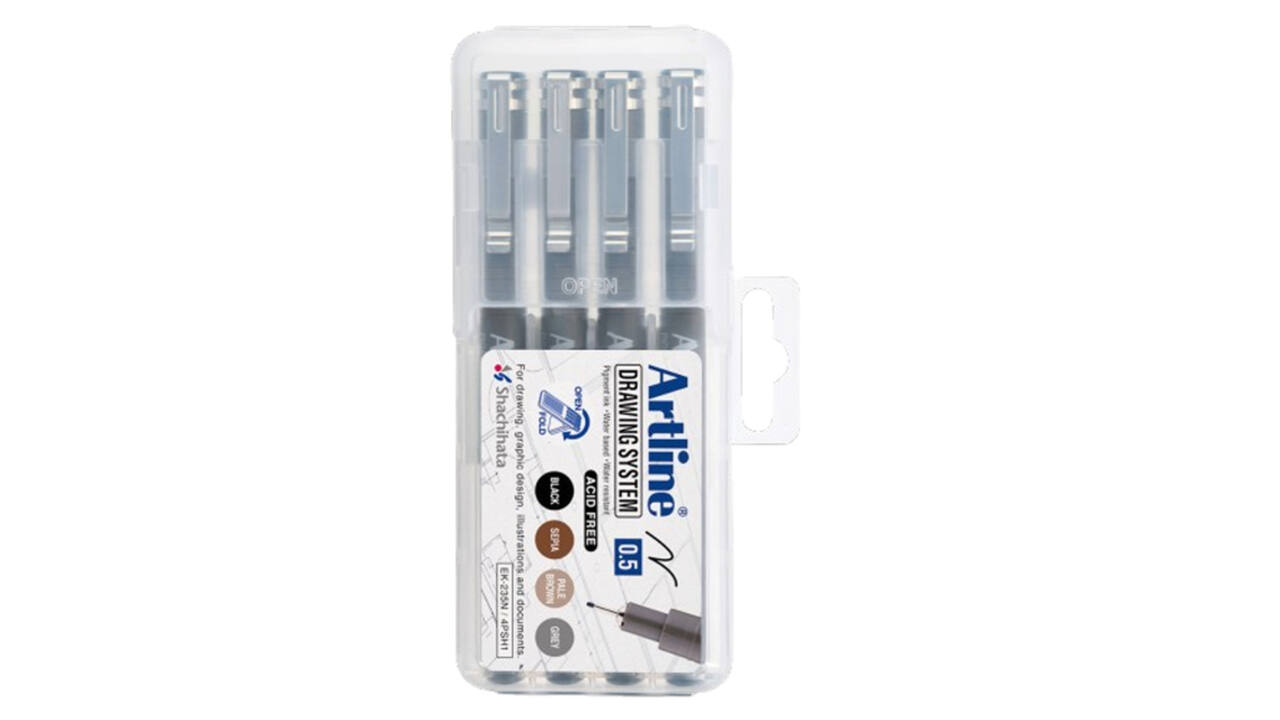 Fineliner Artline technisch 0.5mm assorti