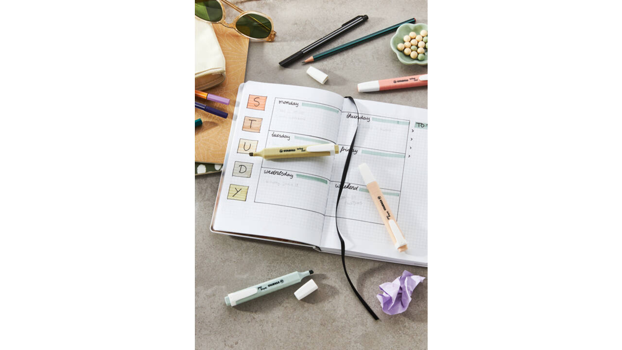 Markeerstift STABILO Swing cool nature colors amber