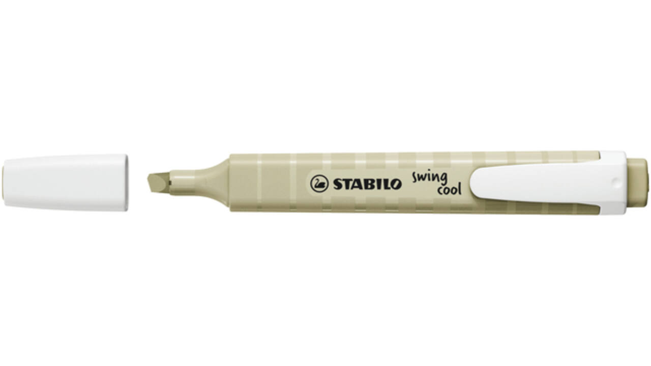 Markeerstift STABILO Swing cool nature colors moddergroen