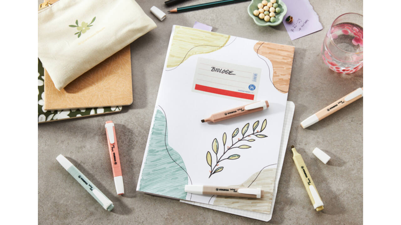 Markeerstift STABILO Swing cool nature colors beige