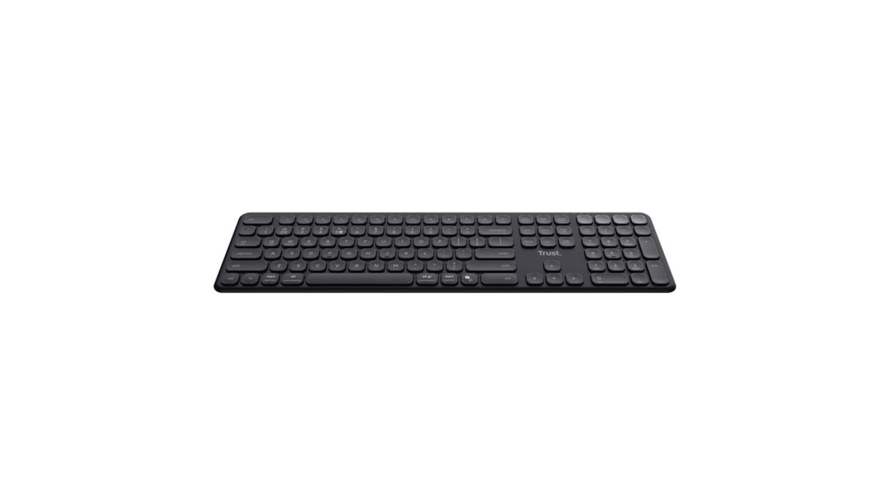 Toetsenbord Trust Vaiya Multidevice draadloos QWERTY