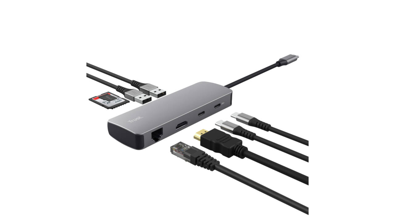 Adapter Trust Dalyx 8-in-1