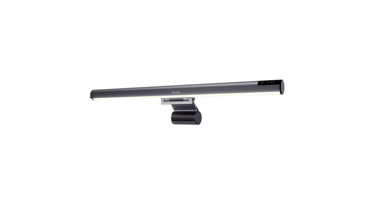 Monitorlamp Trust Shyne zwart