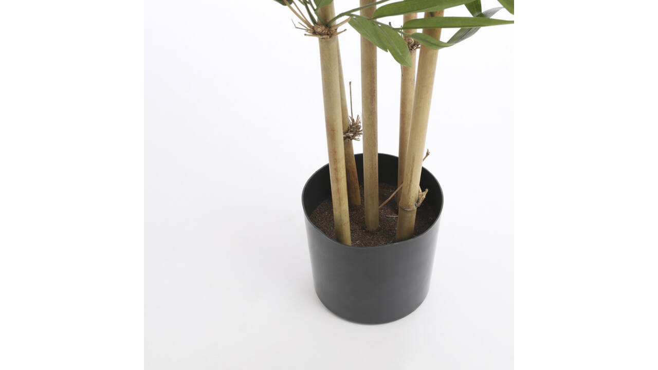 Kunstplant Mica Bamboe in plastic pot 150x75cm