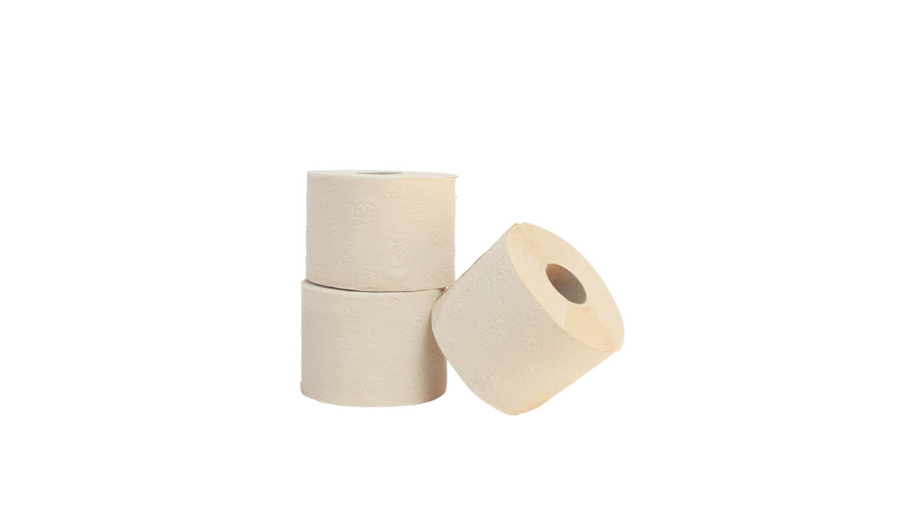 Toiletpapier The Good Roll The Panda Edition Naked bamboe 2-laags 24x300 vel naturel