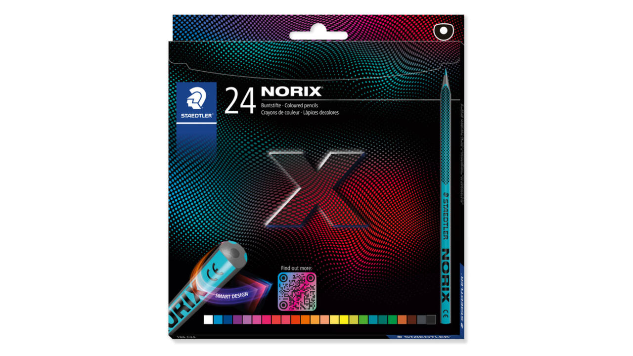 Kleurpotlood Staedtler Norix set à 24 kleuren