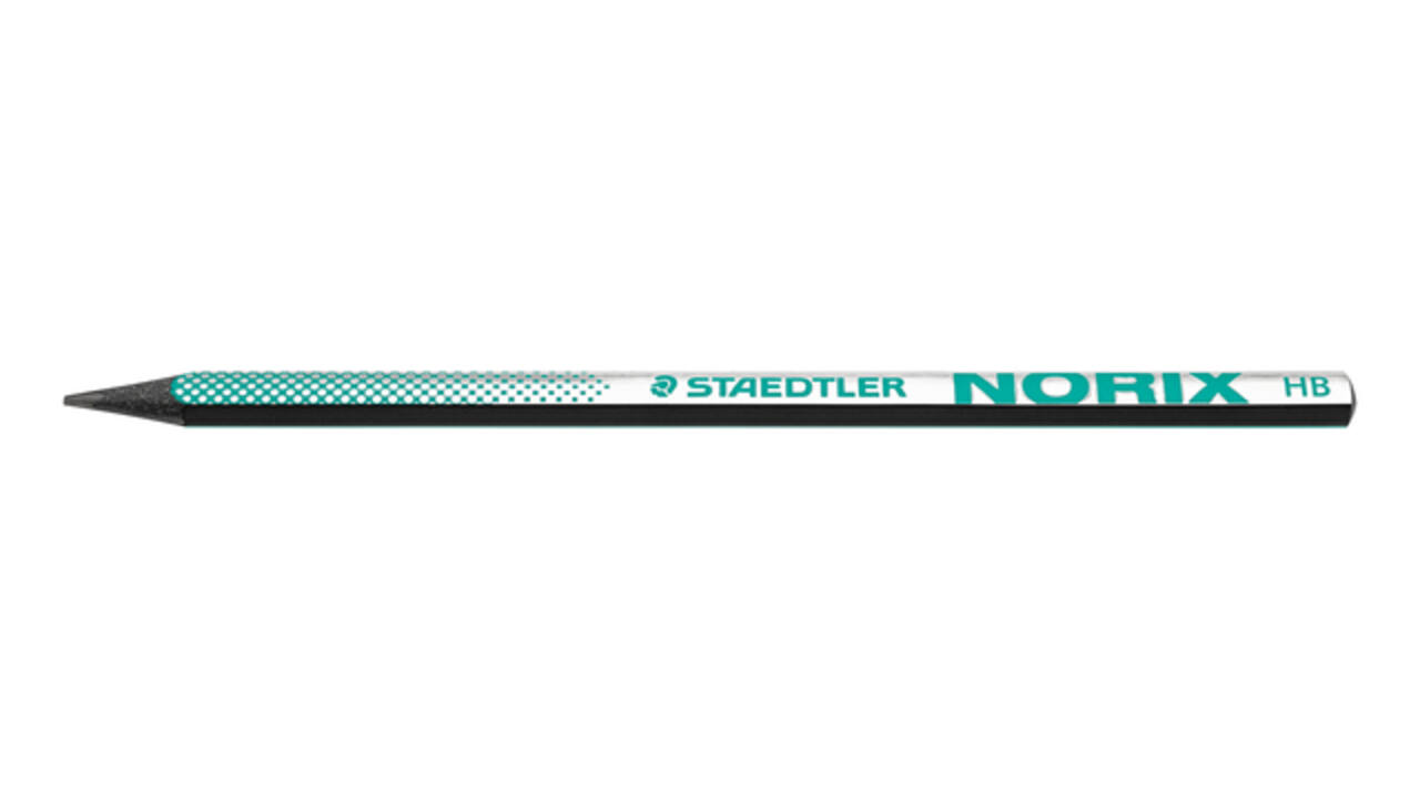 Potlood Staedtler Norix HB assorti blister à 3 stuks