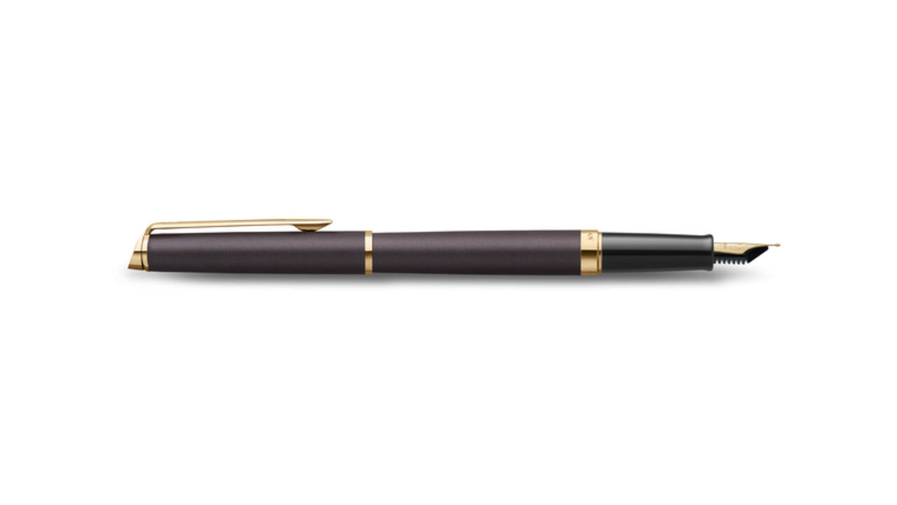 Vulpen Waterman Hémisphère Fashion Colors metallic black GT fijn