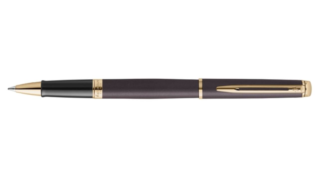 Rollerpen Waterman Hémisphère Fashion Colors metallic black GT fijn