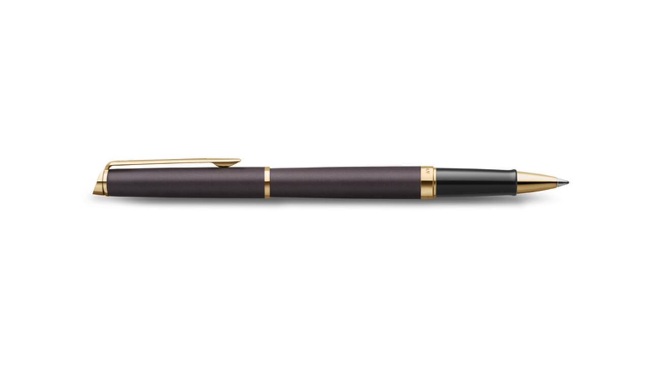 Rollerpen Waterman Hémisphère Fashion Colors metallic black GT fijn