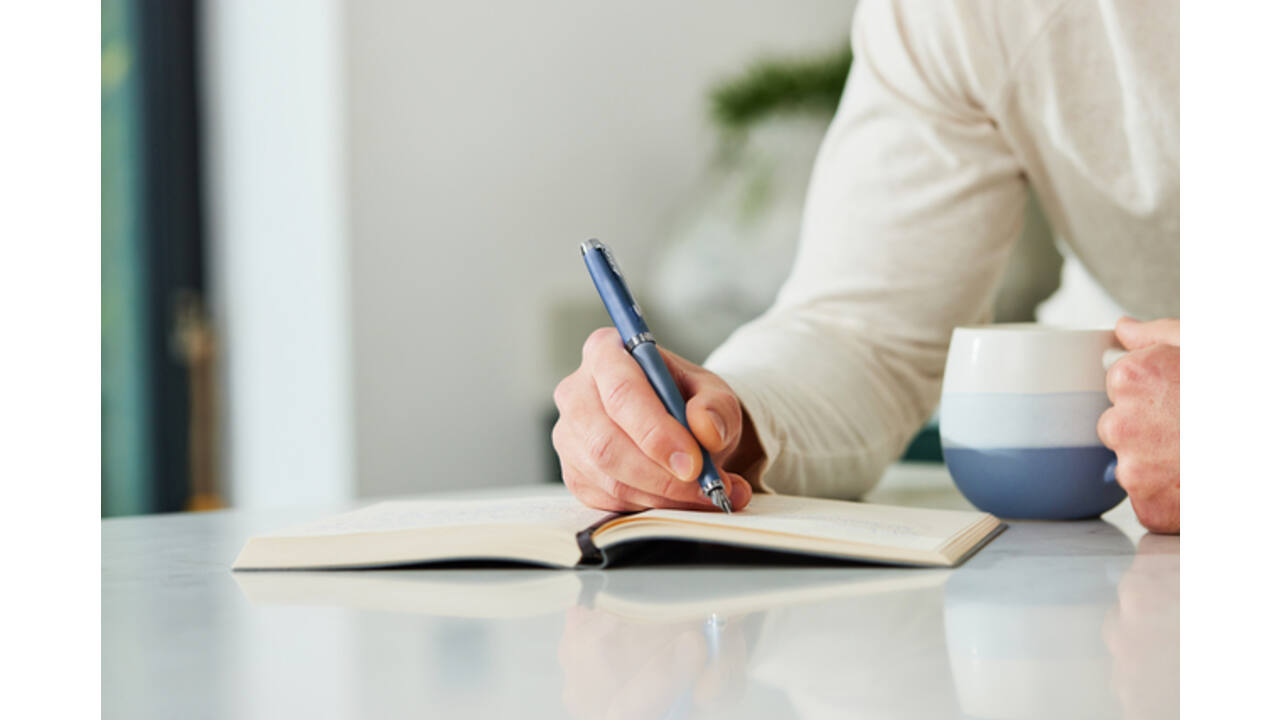 Rollerpen Parker IM Rituals blue CT fijn