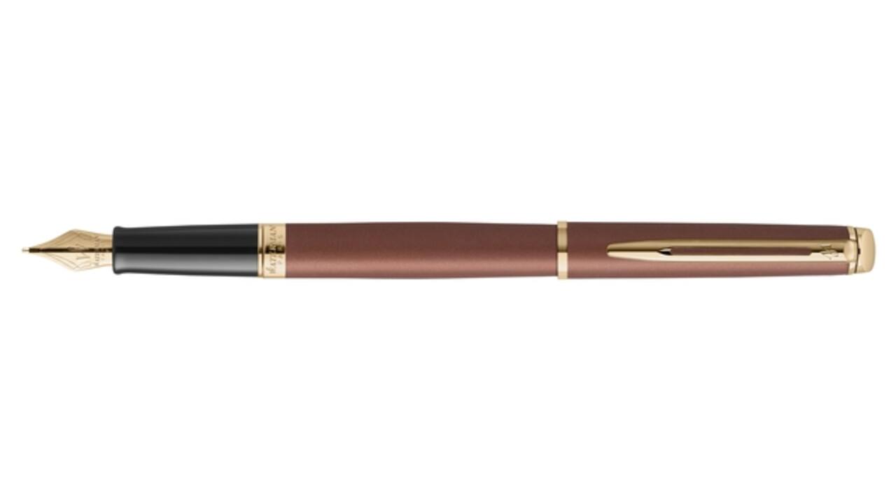 Vulpen Waterman Hémisphère Fashion Colors metallic copper GT fijn