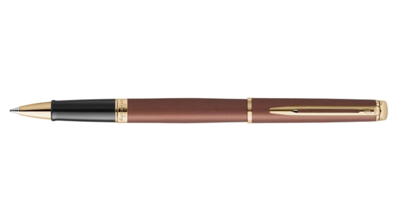 Rollerpen Waterman Hémisphère Fashion Colors metallic copper GT fijn
