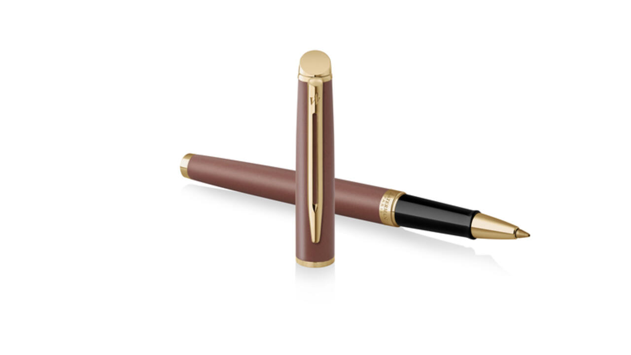 Rollerpen Waterman Hémisphère Fashion Colors metallic copper GT fijn
