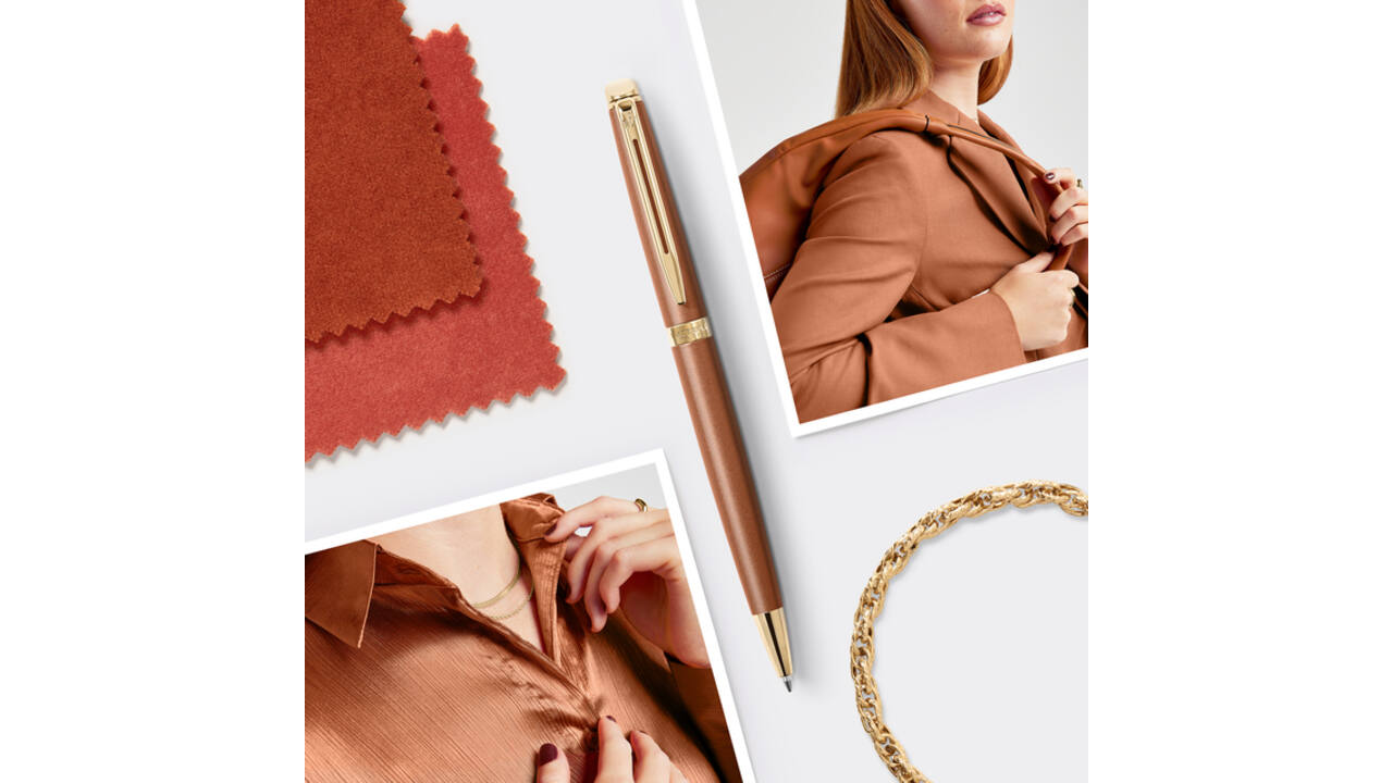 Balpen Waterman Hémisphère Fashion Colors metallic copper GT medium