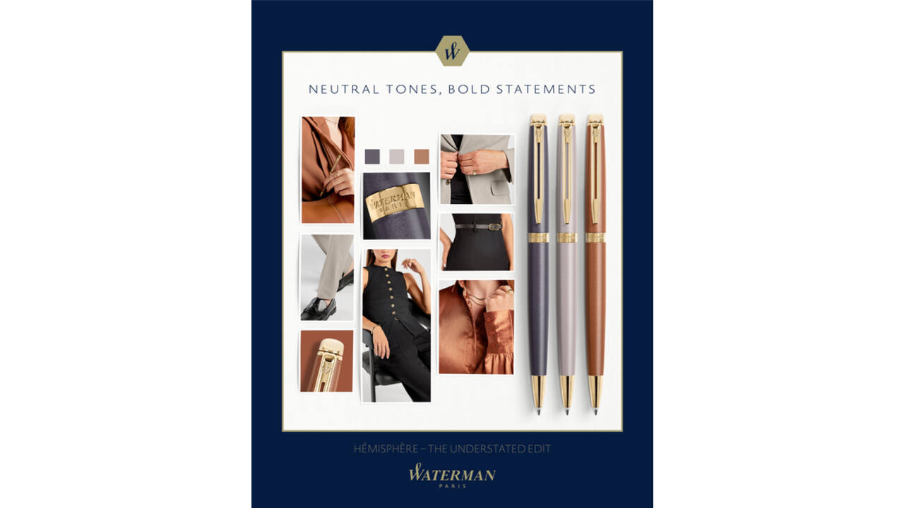 Balpen Waterman Hémisphère Fashion Colors metallic black GT medium
