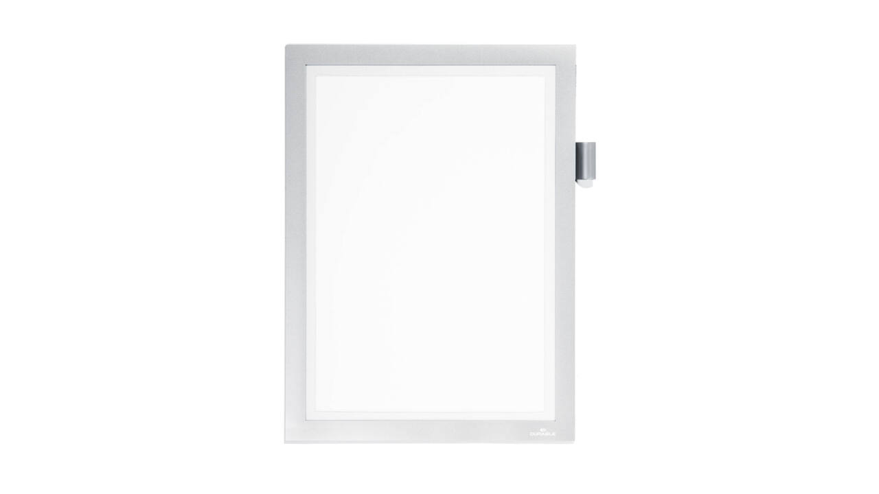 Duraframe Durable 498923 Note A4 magnetisch zilver