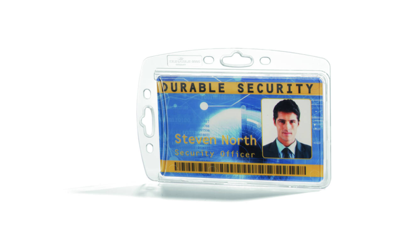 Badge Durable gesloten voor 1 kaart