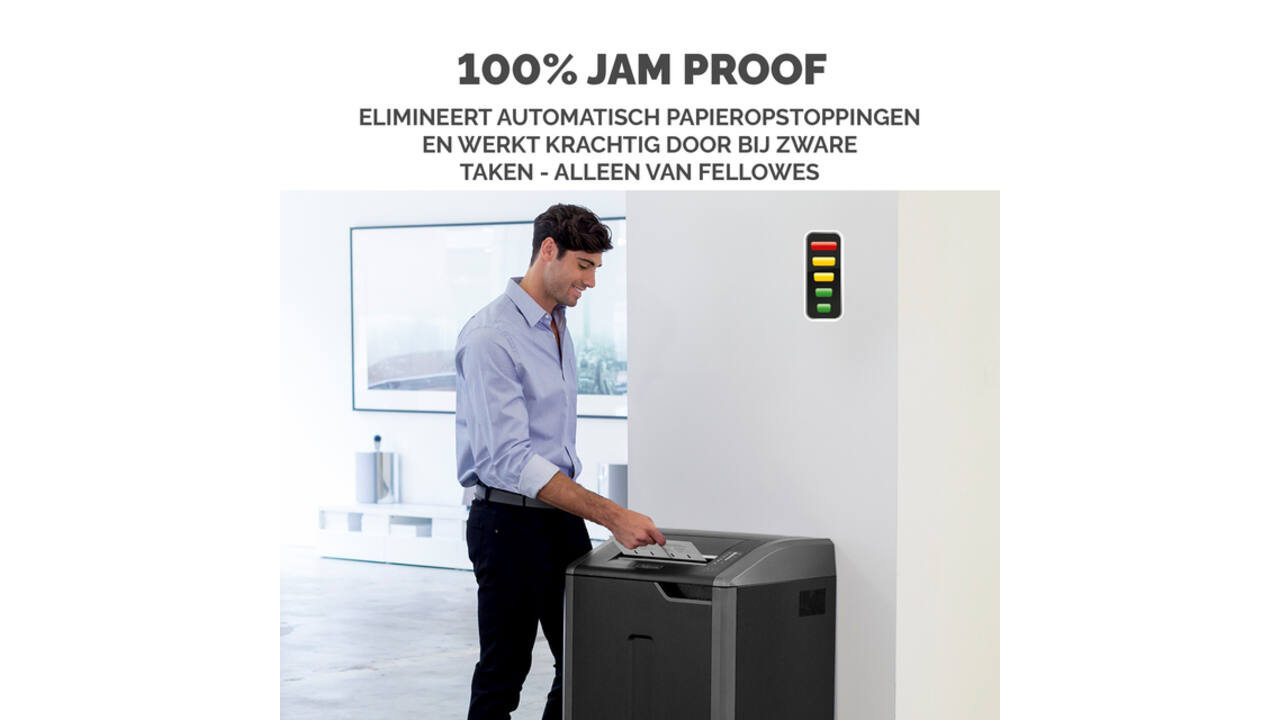Papiervernietiger Fellowes Powershred 425I stroken 5,8mm