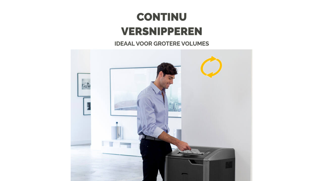 Papiervernietiger Fellowes Powershred 425I stroken 5,8mm