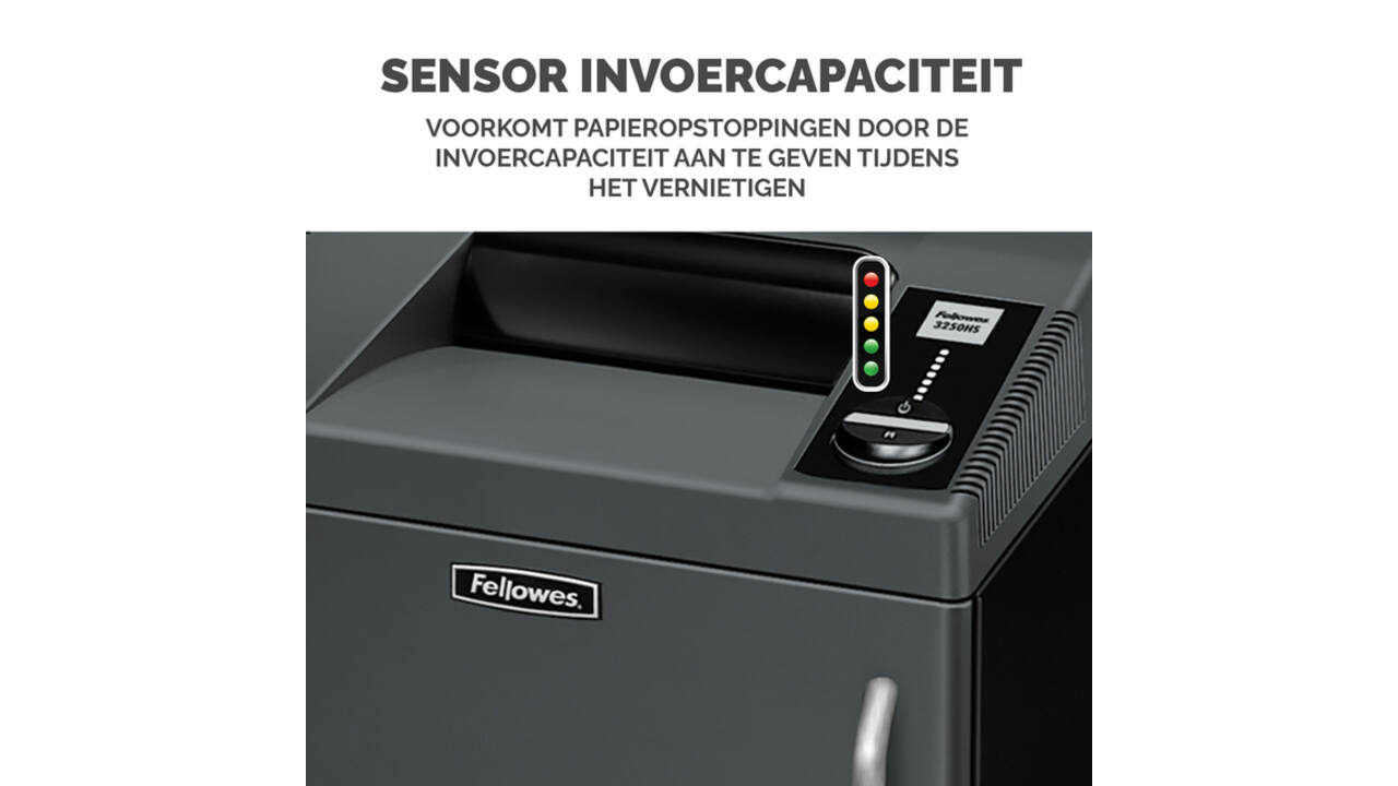 Papiervernietiger Fellowes Fortishred 3250HS snippers 0,8x5mm