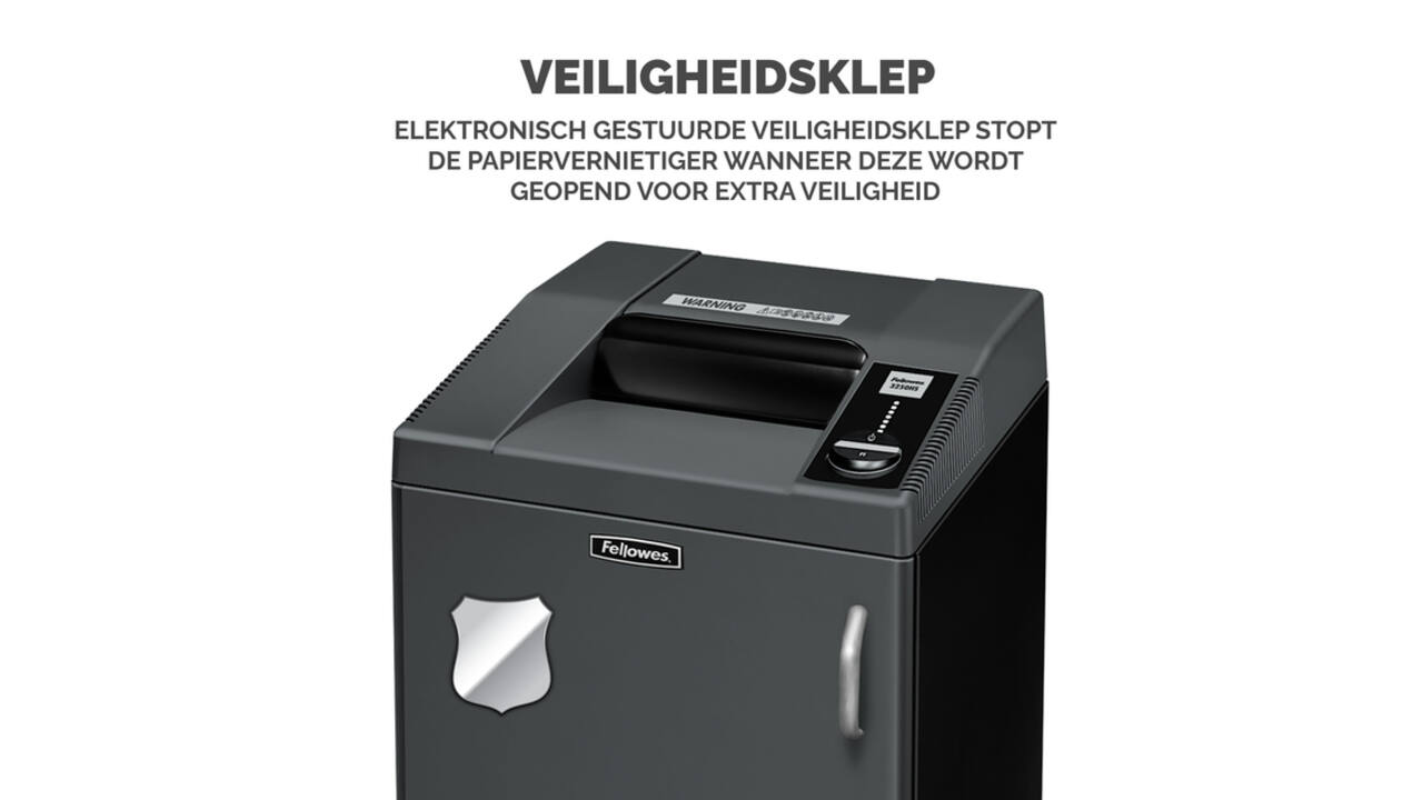 Papiervernietiger Fellowes Fortishred 3250HS snippers 0,8x5mm