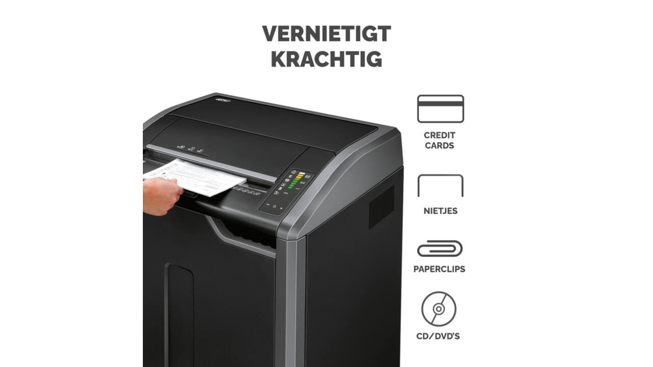 Papiervernietiger Fellowes Powershred 485I stroken 5,8mm