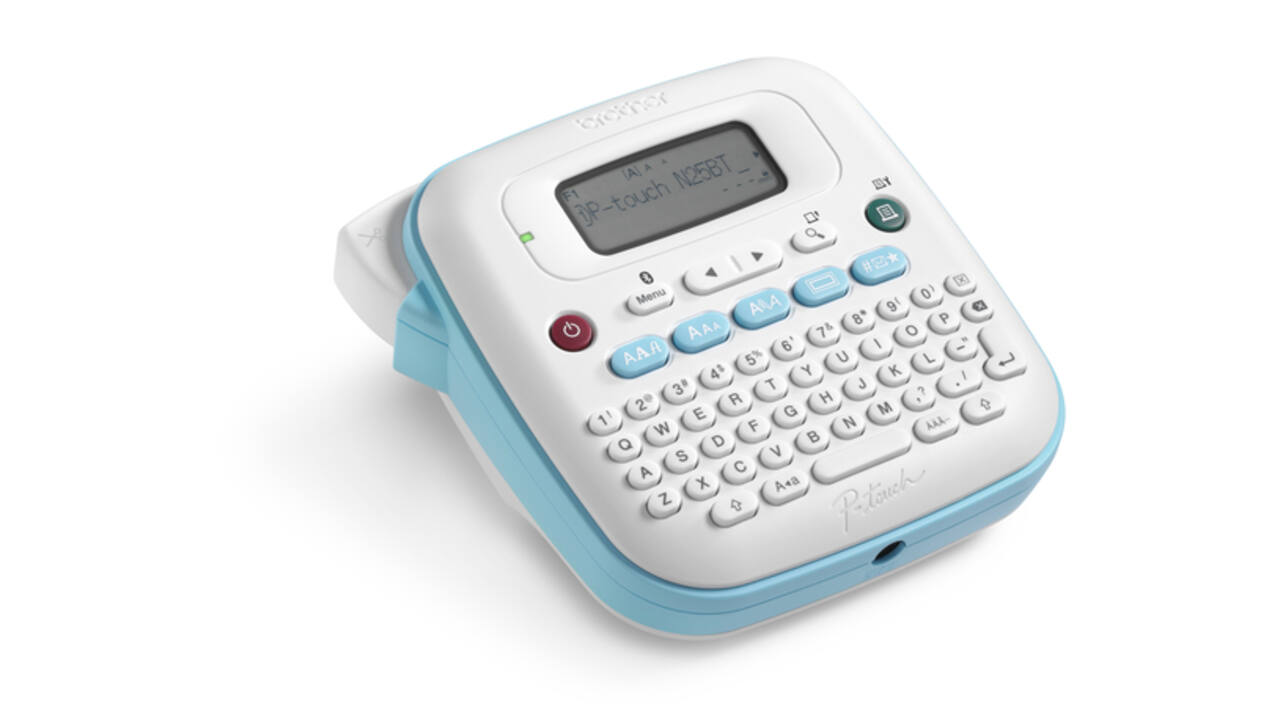 Labelprinter Brother P-touch Btag PT-N25BT desktop qwerty 12mm wit
