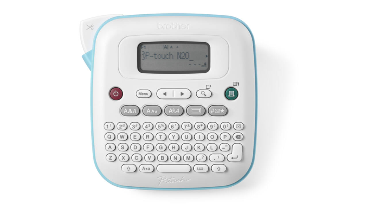 Labelprinter Brother P-touch Btag PT-N20 desktop qwerty 12mm wit