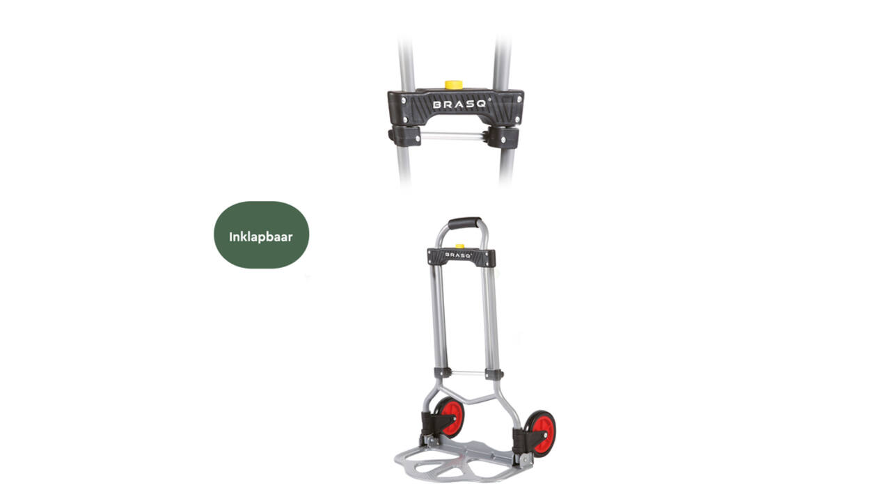 Steekwagen BRASQ Inklapbaar HT60 incl. bagagespin 60Kg