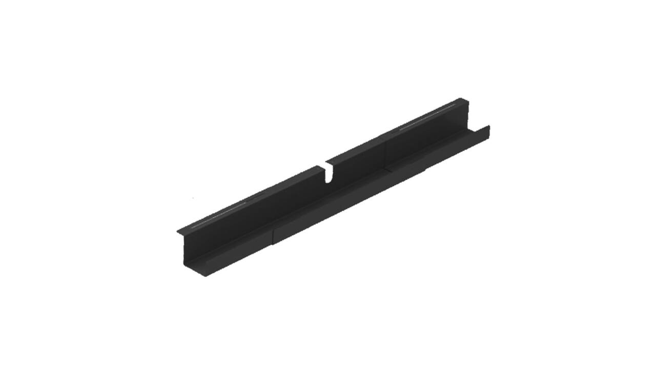 Kabelgoot BRASQ verstelbaar 75-150cm CT100 zwart