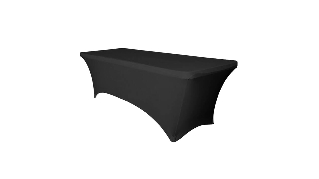 Tafelrok BRASQ 183x76x74cm zwart