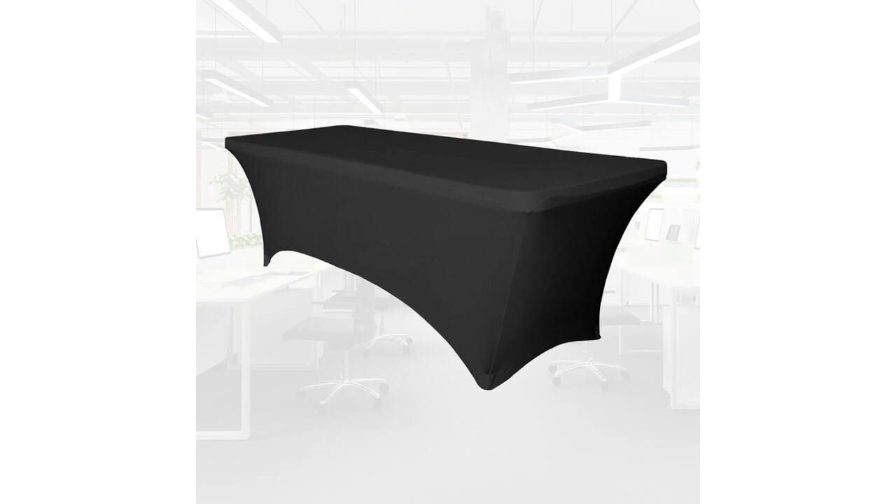 Tafelrok BRASQ 183x76x74cm zwart
