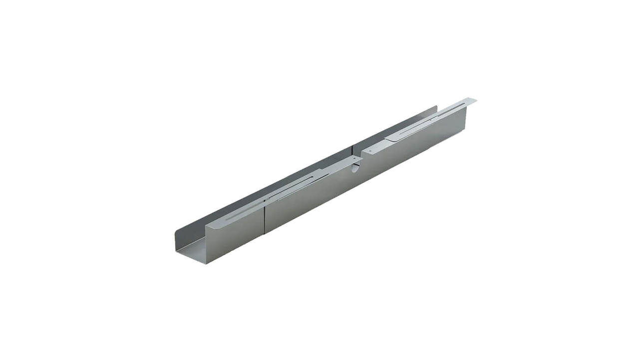 Kabelgoot BRASQ verstelbaar 75-150cm CT100 zilver