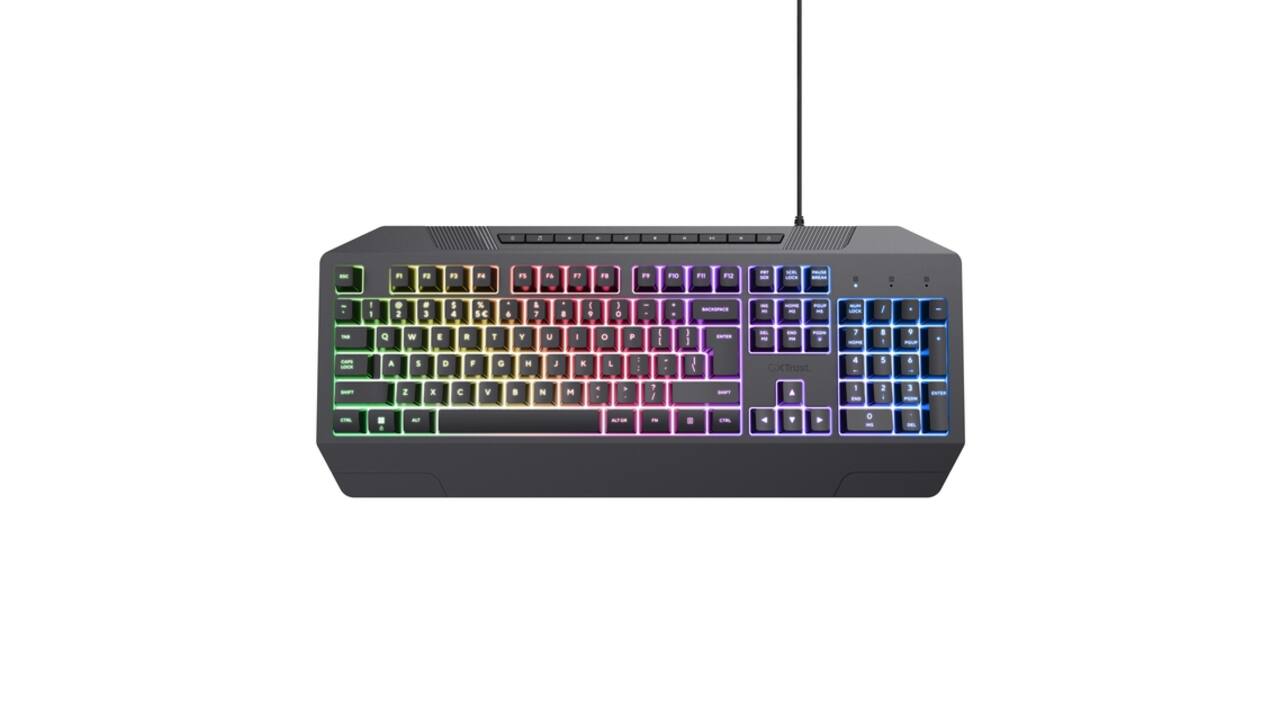 Gaming toetsenbord Trust GXT836 Evocx QWERTY