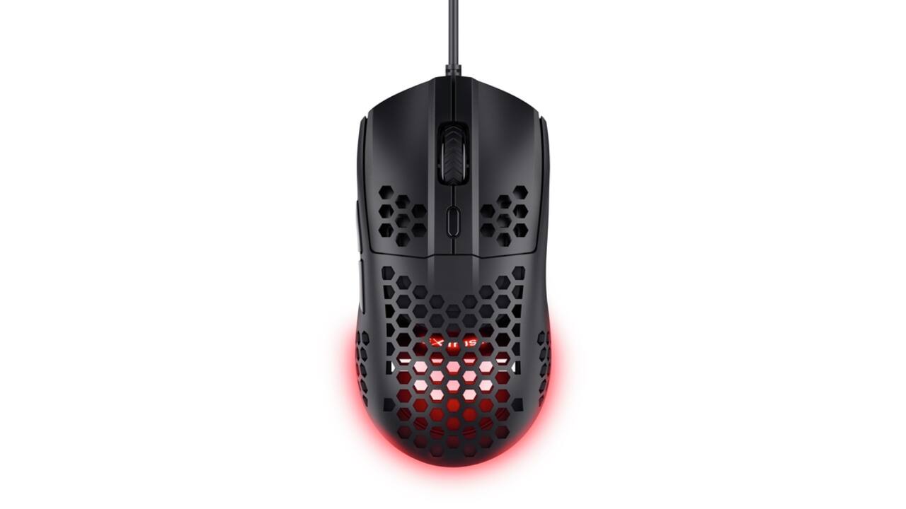 Gaming muis Trust GXT928 Helox bedraad zwart