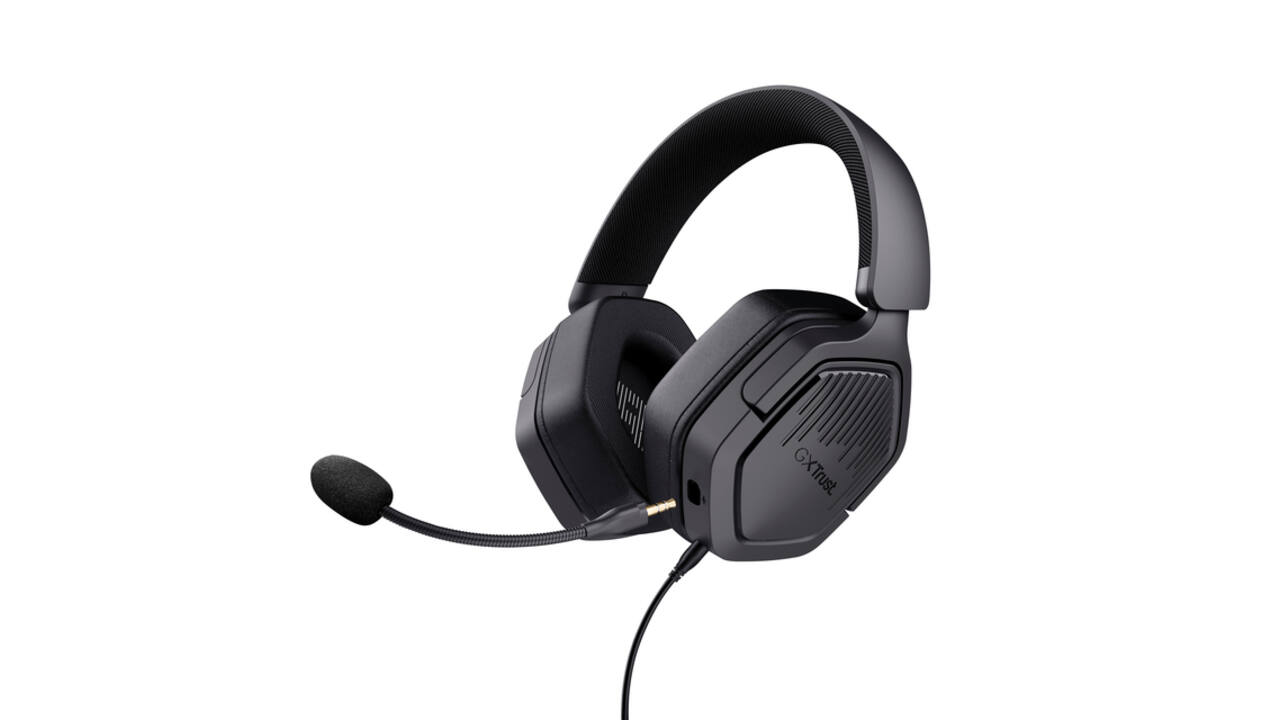 Gaming Headset Trust GXT492 Carus bedraad zwart
