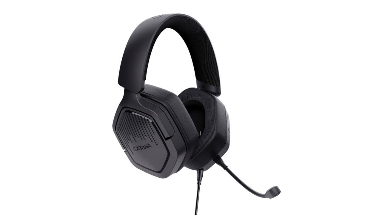 Gaming Headset Trust GXT492 Carus bedraad zwart