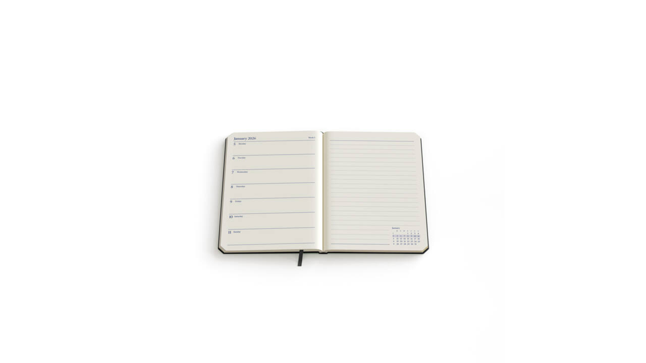 Agenda 2027 de KEMPEN Weekly Notes Pocket 7dagen/1pagina assorti