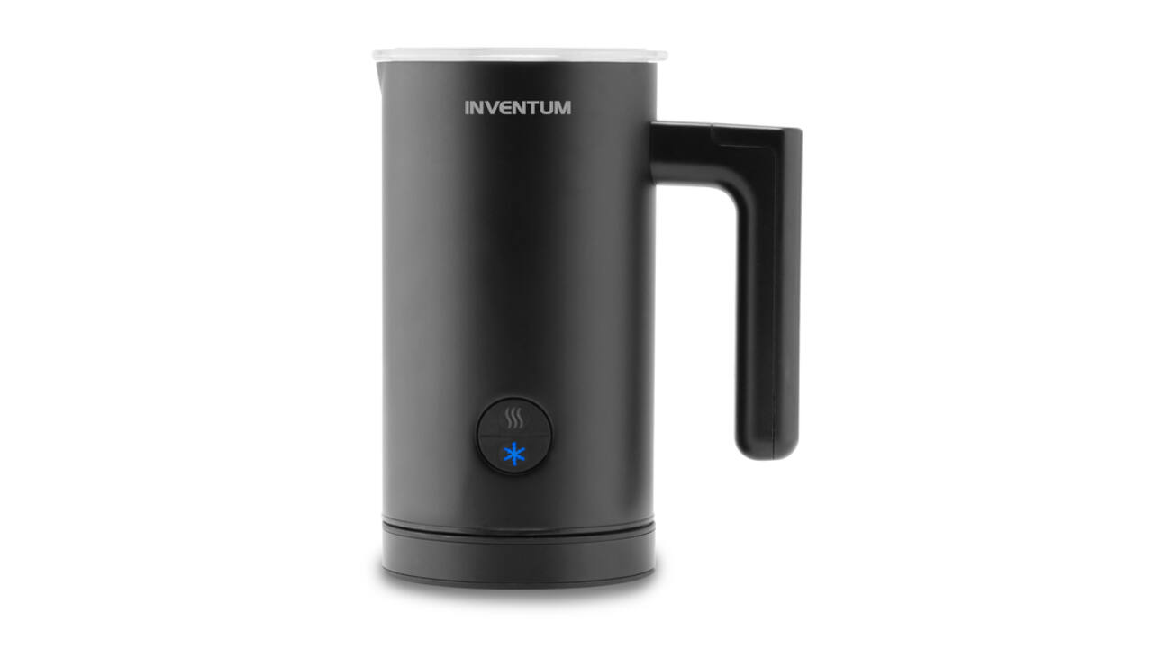 Melkopschuimer Inventum 150/300 ml zwart