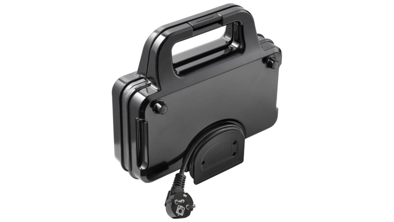 Panini grill Tomado zwart/RVS