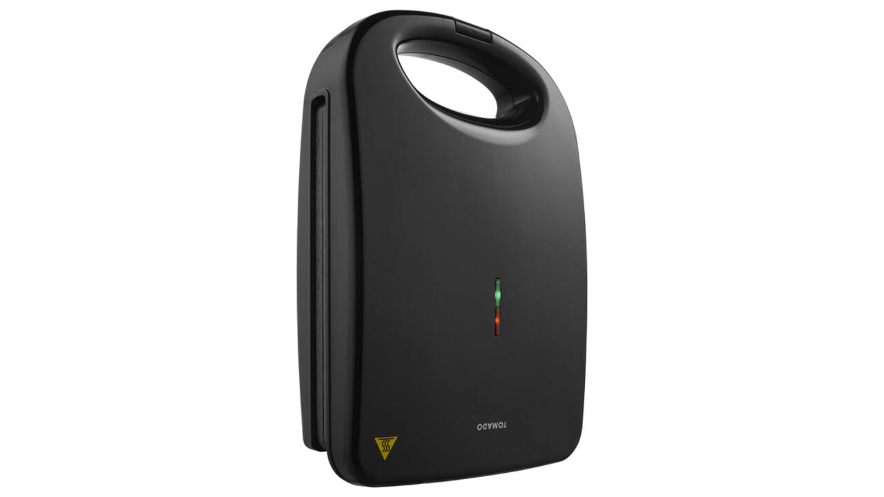 Tosti apparaat Tomado XXL 1200 Watt zwart